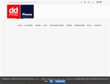Tablet Screenshot of dimensionedivano.it